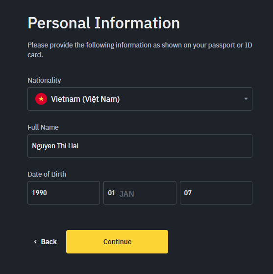 Giao dịch Coin trên sàn binance thế nào?