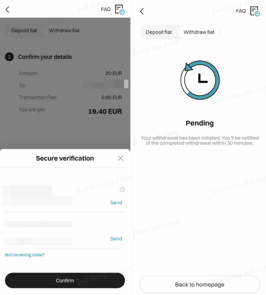 Rút tiền qua P2P có được không?