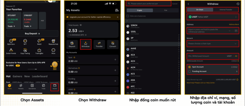 Giao dịch sàn Bybit như thế nào?