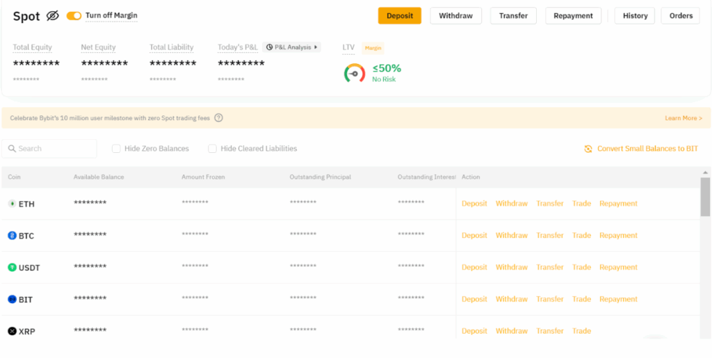 Hướng dẫn rút tiền từ sàn Bybit