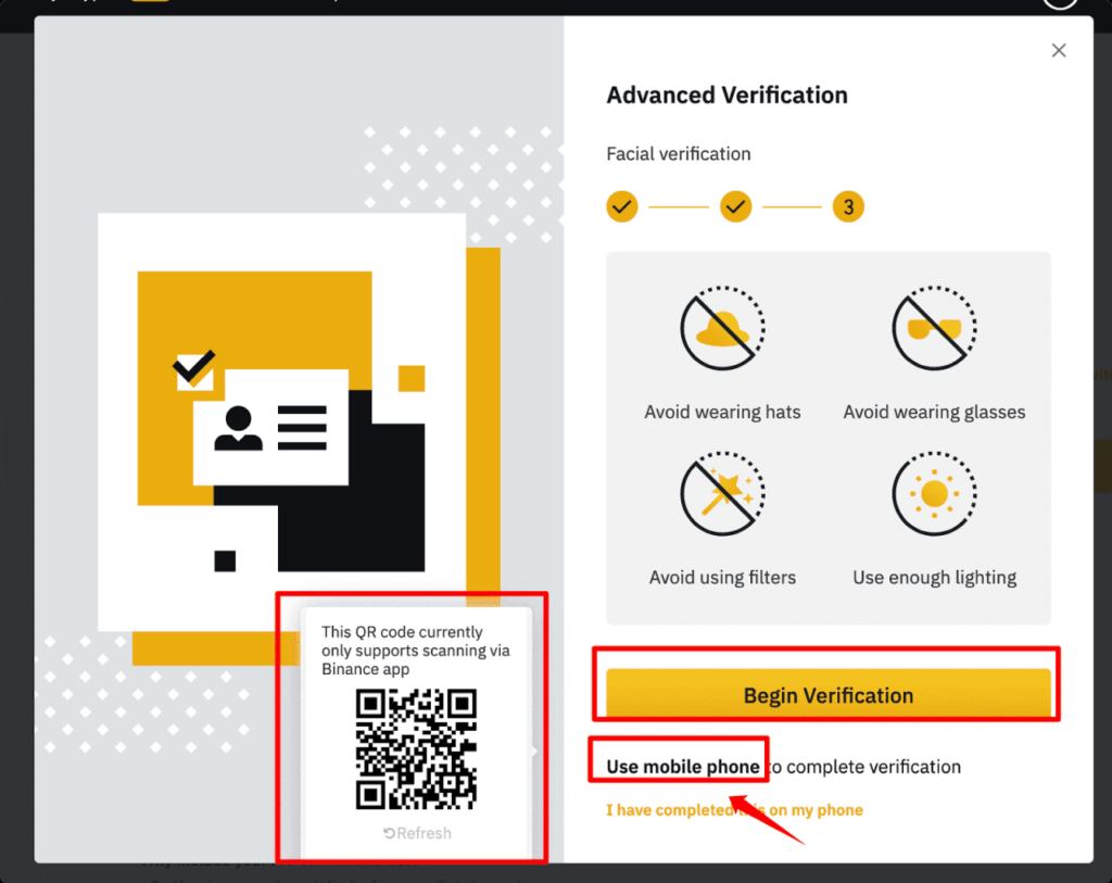 Hướng dẫn xác minh danh tính và bảo mật tài khoản Binance