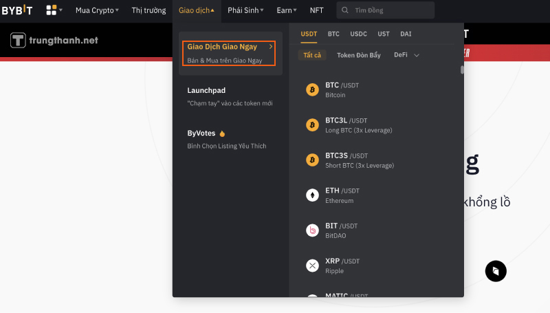 Vì sao nên mua coin trên sàn Bybit?