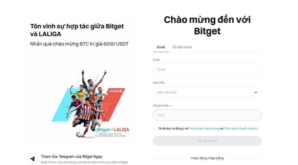 Phải đăng ký xác minh KYC