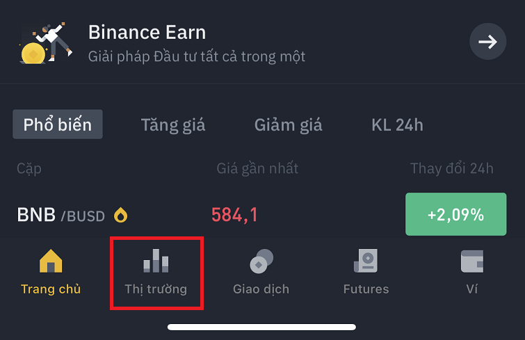 Cách mua coin chưa lên sàn binance
