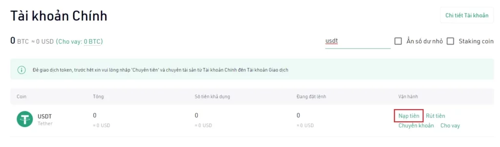Điều kiện giao dịch sàn KuCoin