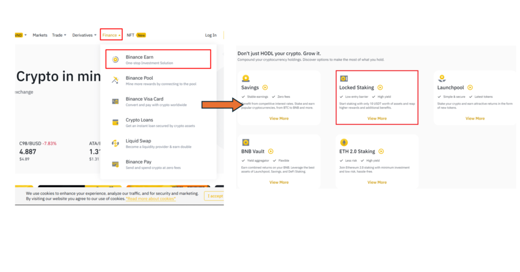 Cách đầu tư tiền ảo trên Binance