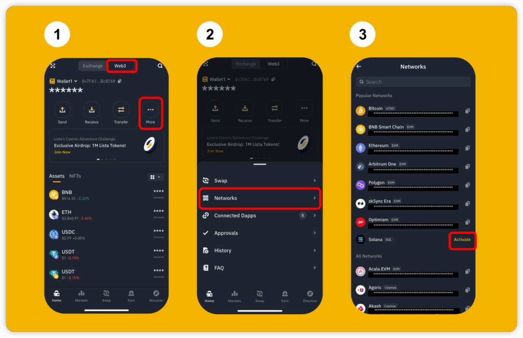Lộ địa chỉ ví Binance có sao không?