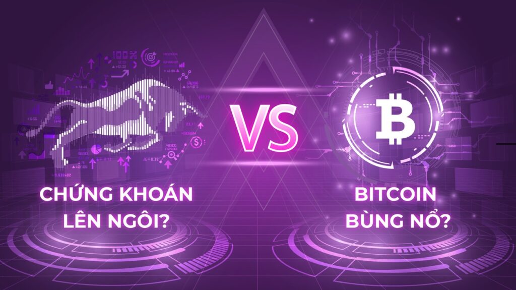 Chứng Khoán Và Bitcoin Khác Nhau Như Thế Nào:Bản chất và cơ chế hoạt động