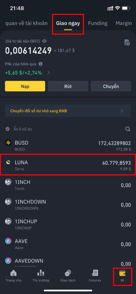Điều kiện chuyển tiền từ sàn Binance sang sàn khác