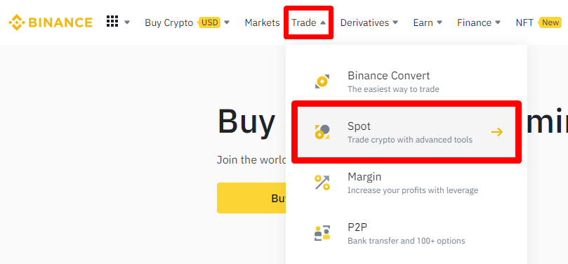 Yếu tố ảnh hưởng tới giá giao dịch Spot Binance