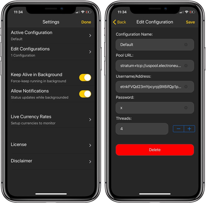 Điều kiện đào coin trên Binance bằng điện thoại iPhone