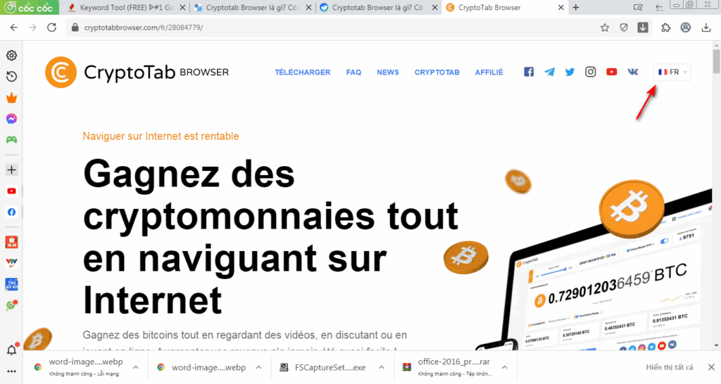 CryptoTab dùng làm gì?