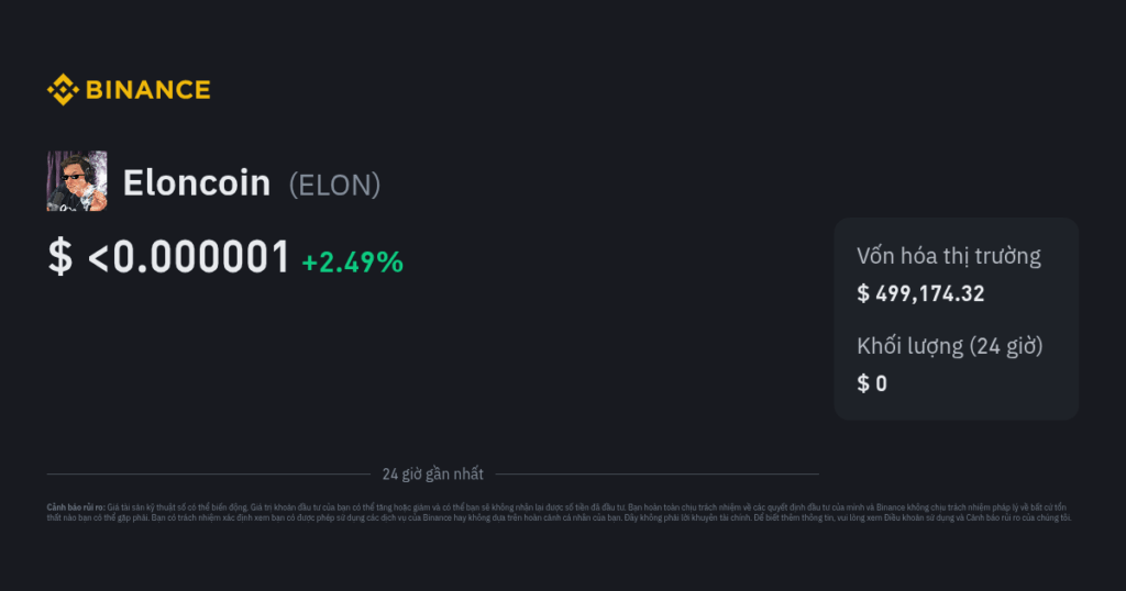 Giá đồng ELON hiện nay